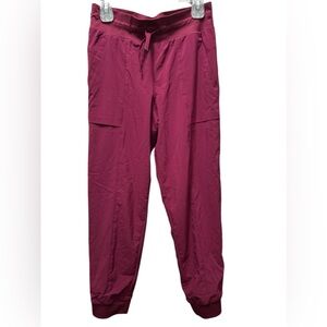 Girls' Lined Woven Pant Jogger, size L (10/12)